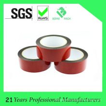 Red Film Black Doble Sided Foam Tape for Mounting